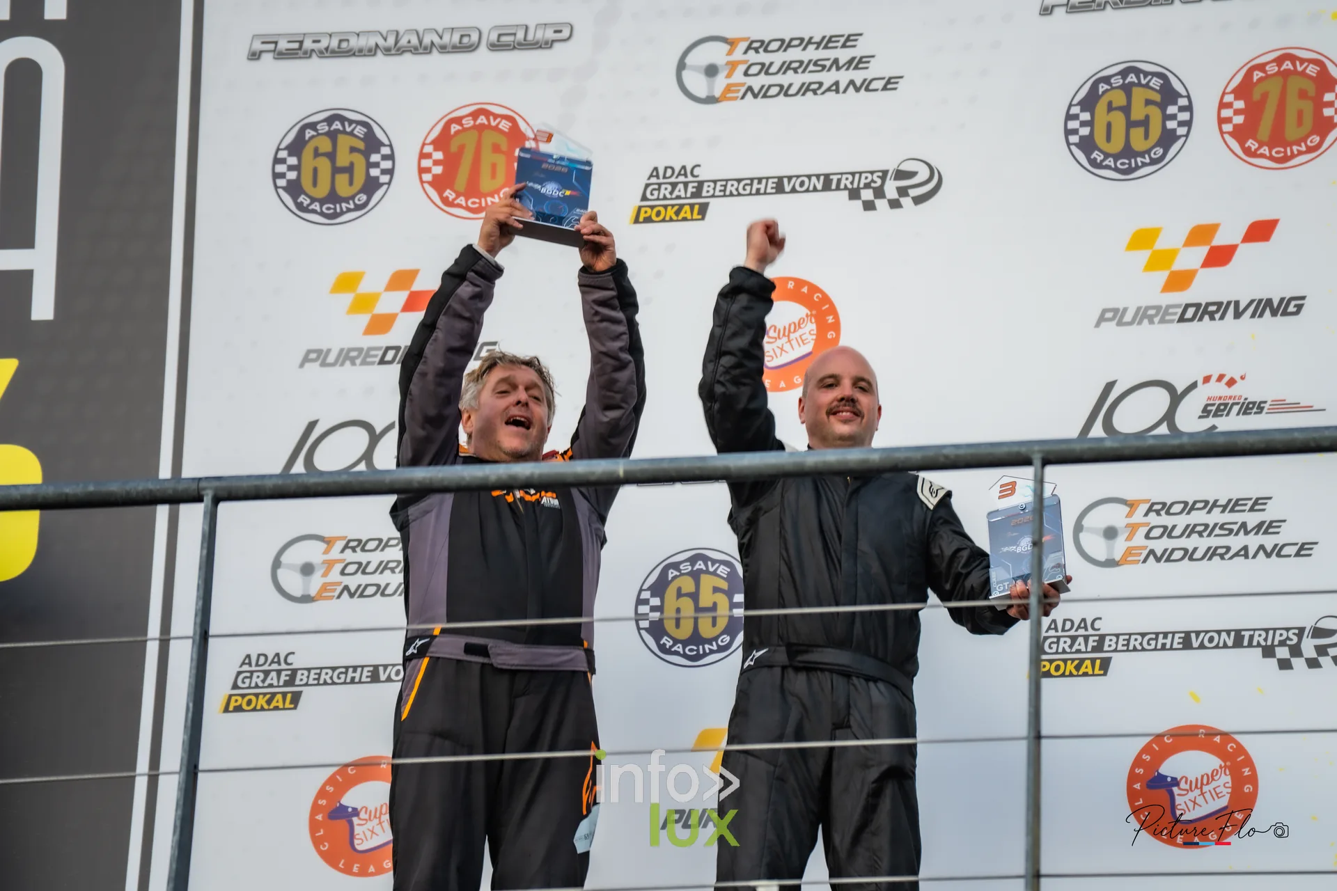 Team 84 au BGDC SuperSpa 2026 à Spa-Francorchamps : l’équipage de la #84 brandit ses trophées