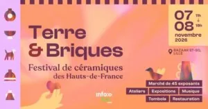 Terre et Briques 2026 – Festival de céramiques — Lille Terre et Briques 2026 – Festival de céramiques — Lille