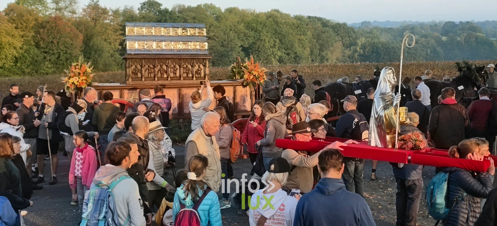 750e Tour Sainte-Gertrude, Nivelles, 4 octobre 2026 : Une halte sur le parcours du Tour