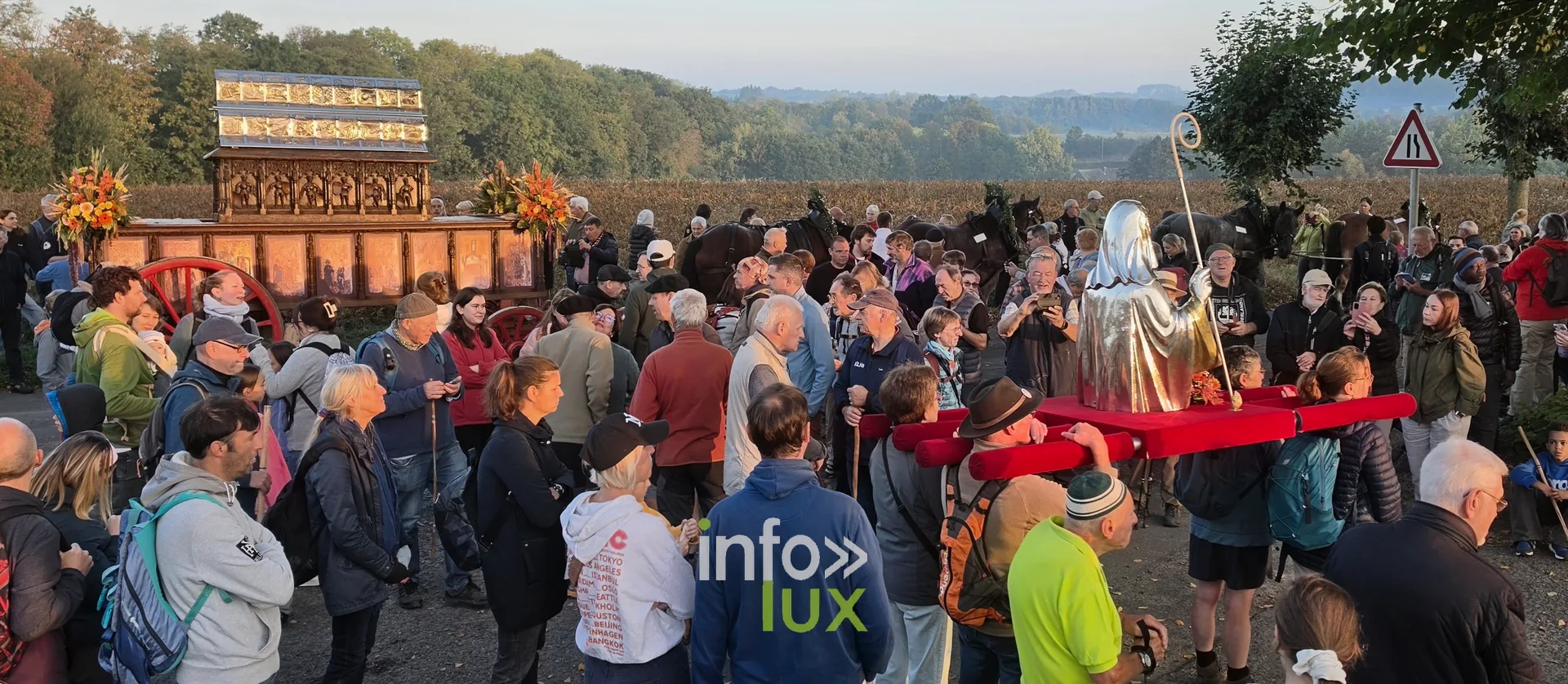 750e Tour Sainte-Gertrude, Nivelles, 4 octobre 2026 : Une halte sur le parcours du Tour
