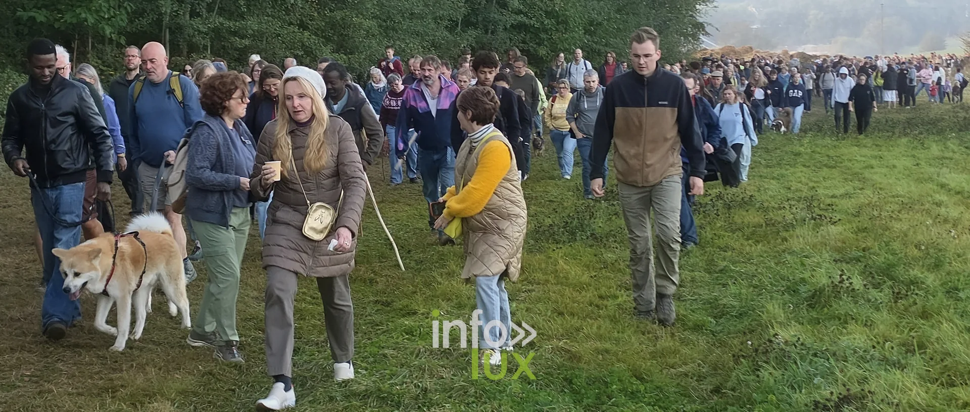 750e Tour Sainte-Gertrude, Nivelles, 4 octobre 2026 : Les marcheurs dans la campagne nivelloise