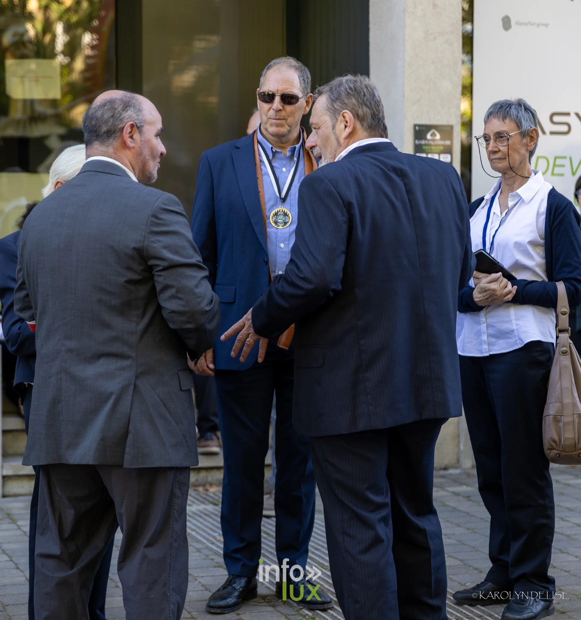 750e Tour Sainte-Gertrude, Nivelles, 4 octobre 2026 : Un groupe costumé avant la rentrée