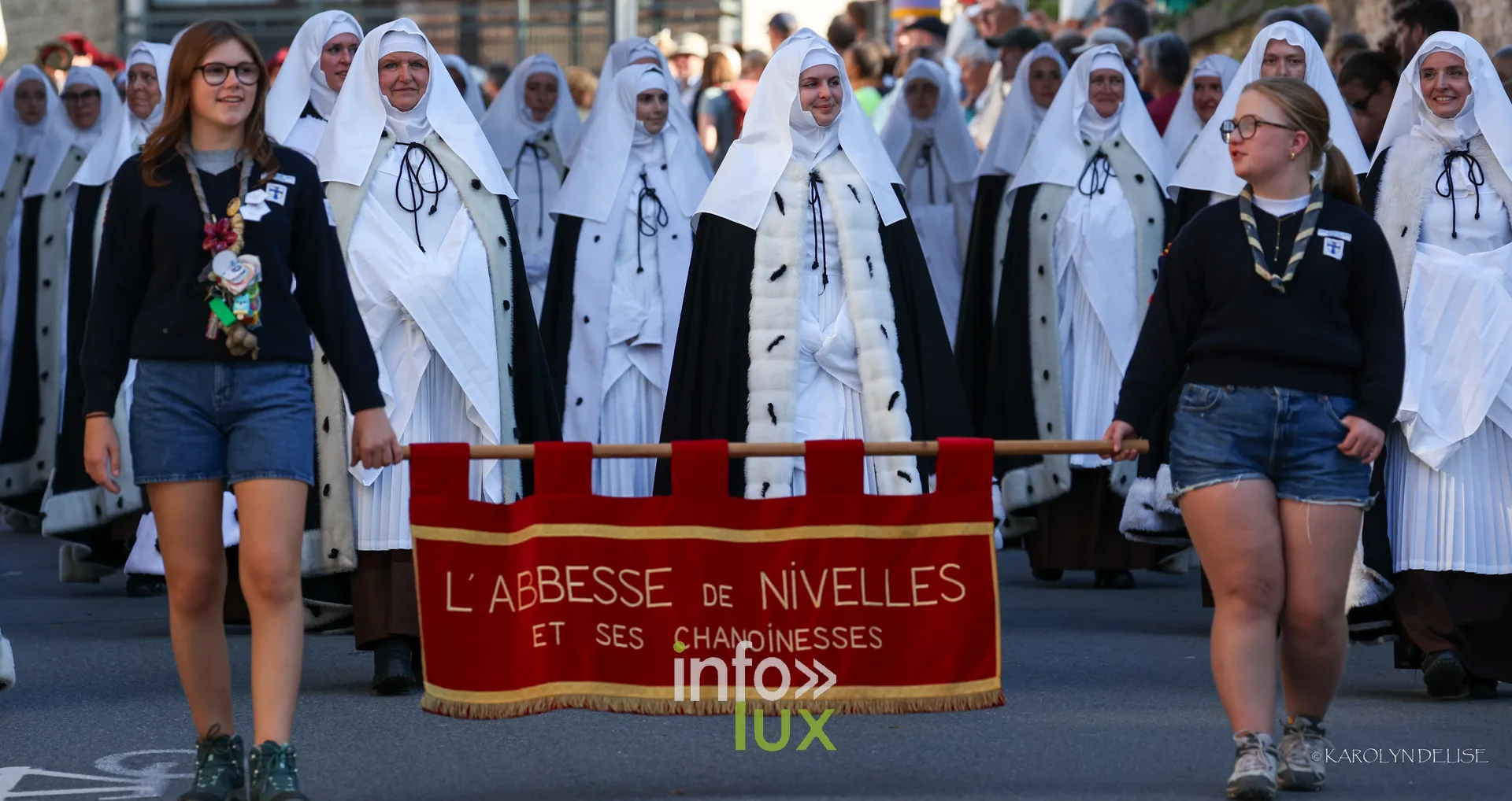 750e Tour Sainte-Gertrude, Nivelles, 4 octobre 2026 : Le groupe « L’Abbesse de Nivelles et ses chanoinesses »