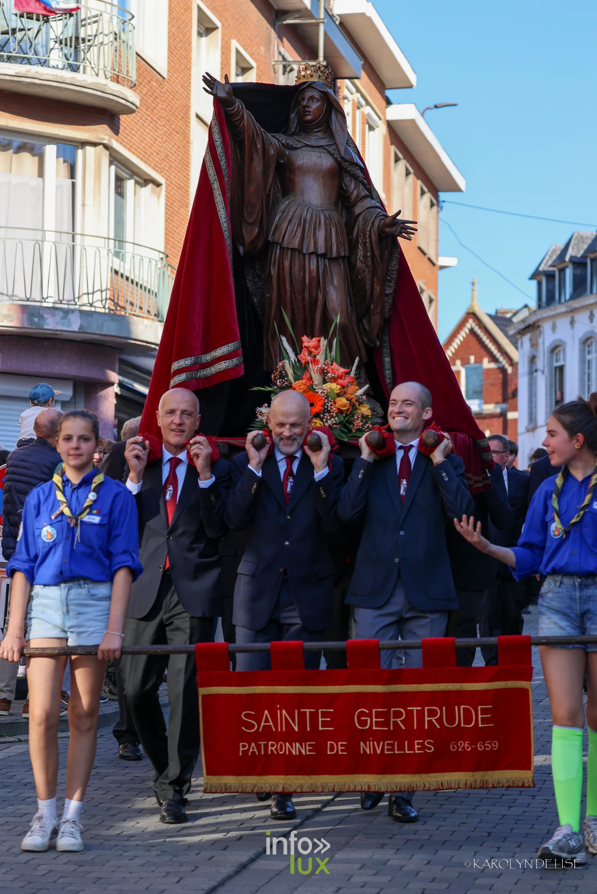 750e Tour Sainte-Gertrude, Nivelles, 4 octobre 2026 : La rentrée historique et religieuse dans le centre de Nivelles