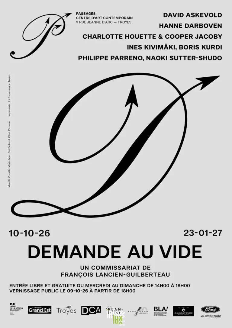 Troyes > Exposition > Vernissage de l’exposition Demande au Vide