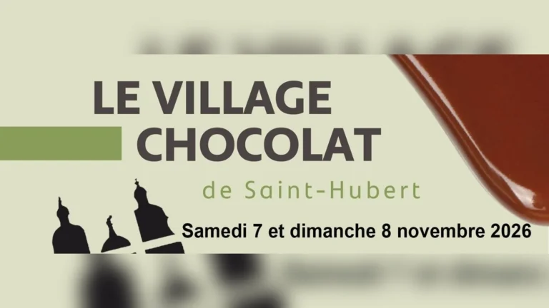 Saint-Hubert > Gastronomie > Le Village chocolat 2026, au profit de l’Opération 11.11.11