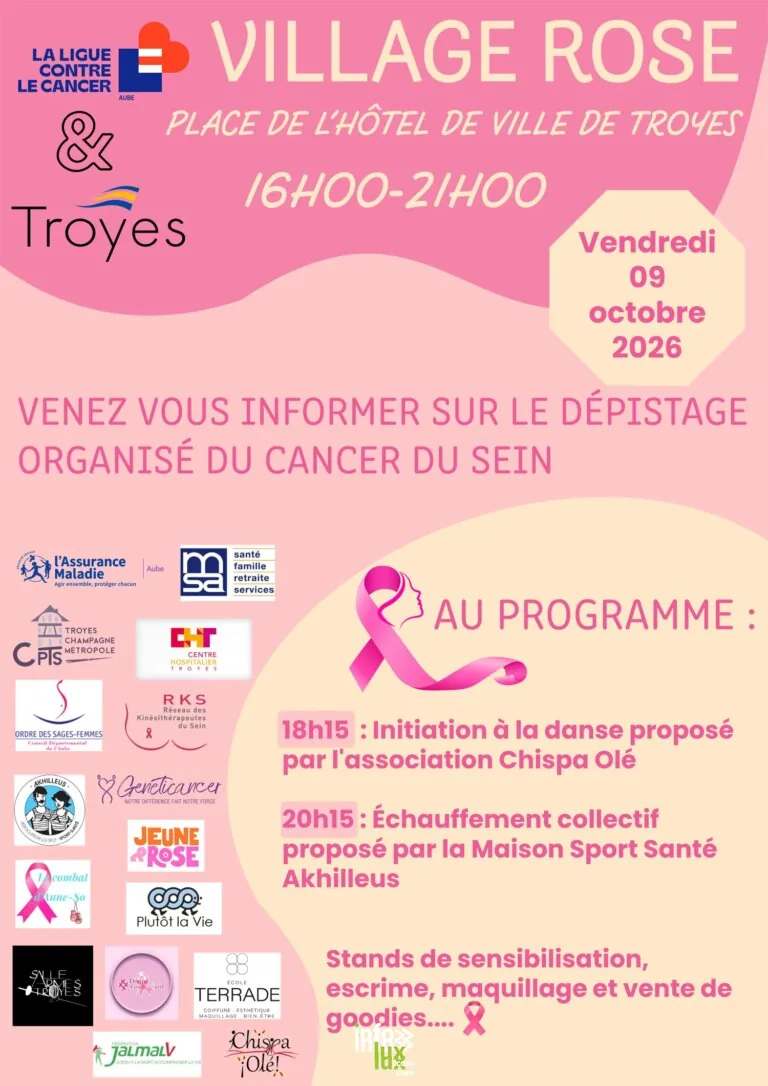 Troyes > Événement > Village rose