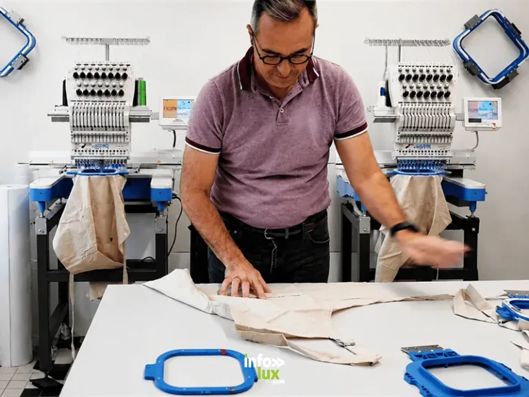 Heiligenstein > Visite guidée > Visite d’un atelier de broderie et de personnalisation textile