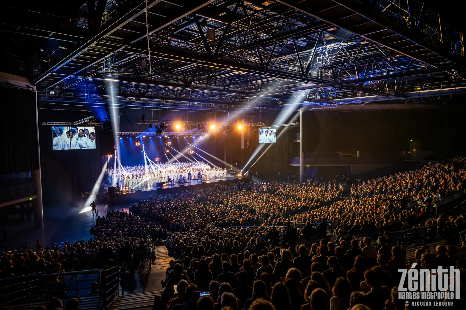 Le chœur Voices Harmony sur scène lors d’un précédent spectacle