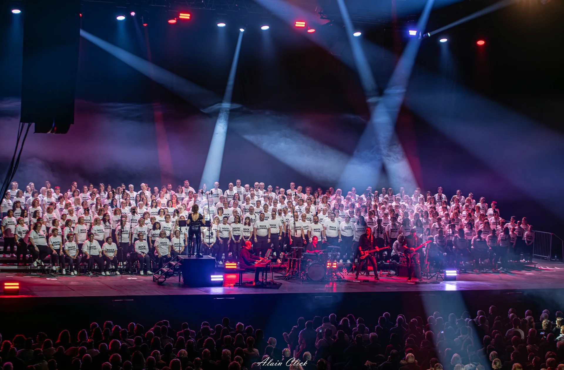 Le chœur Voices Harmony sur scène lors d’un précédent spectacle