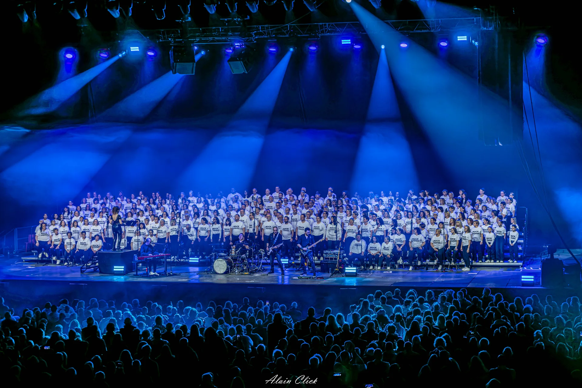 Le chœur Voices Harmony sur scène lors d’un précédent spectacle
