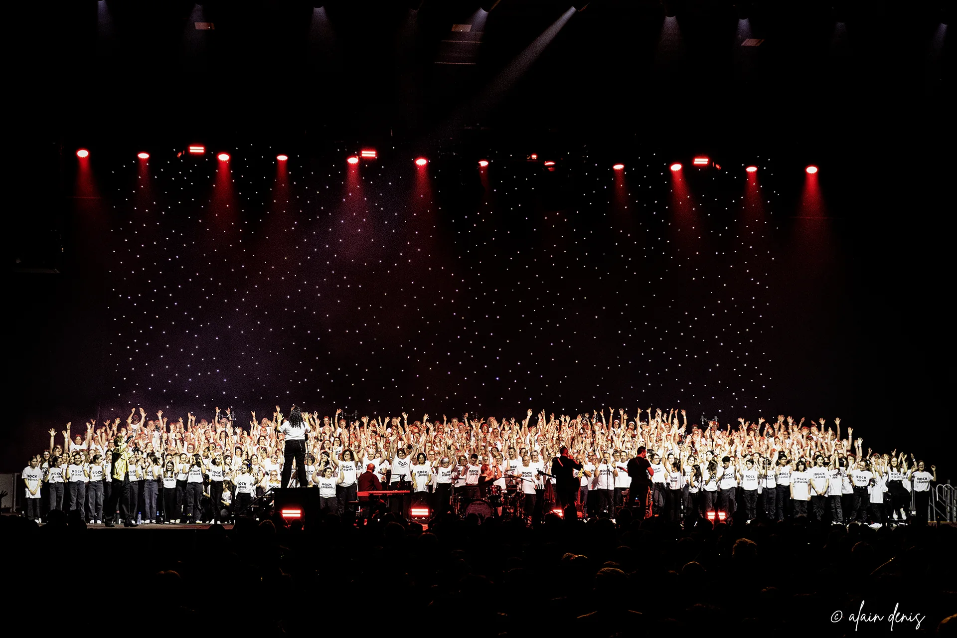 Le chœur Voices Harmony sur scène lors d’un précédent spectacle