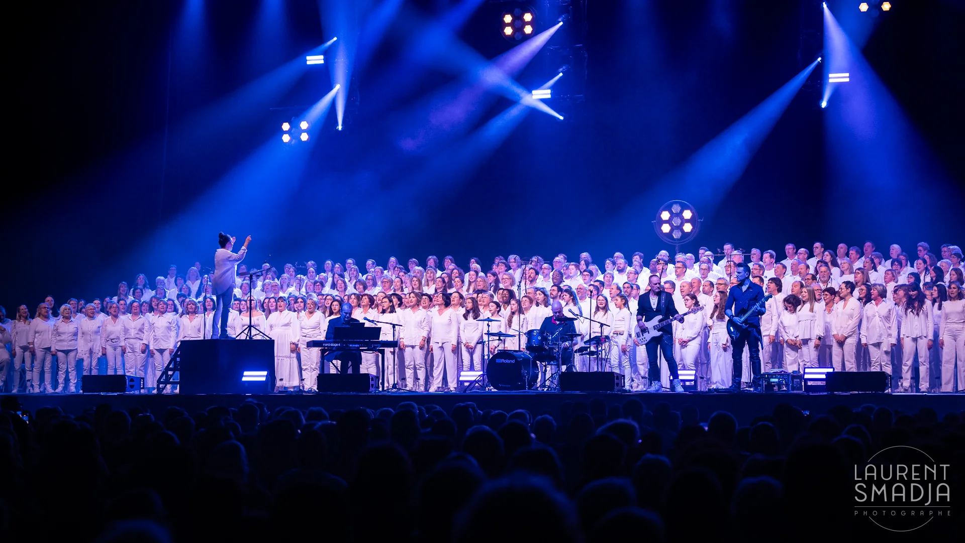 Le chœur Voices Harmony sur scène lors d’un précédent spectacle