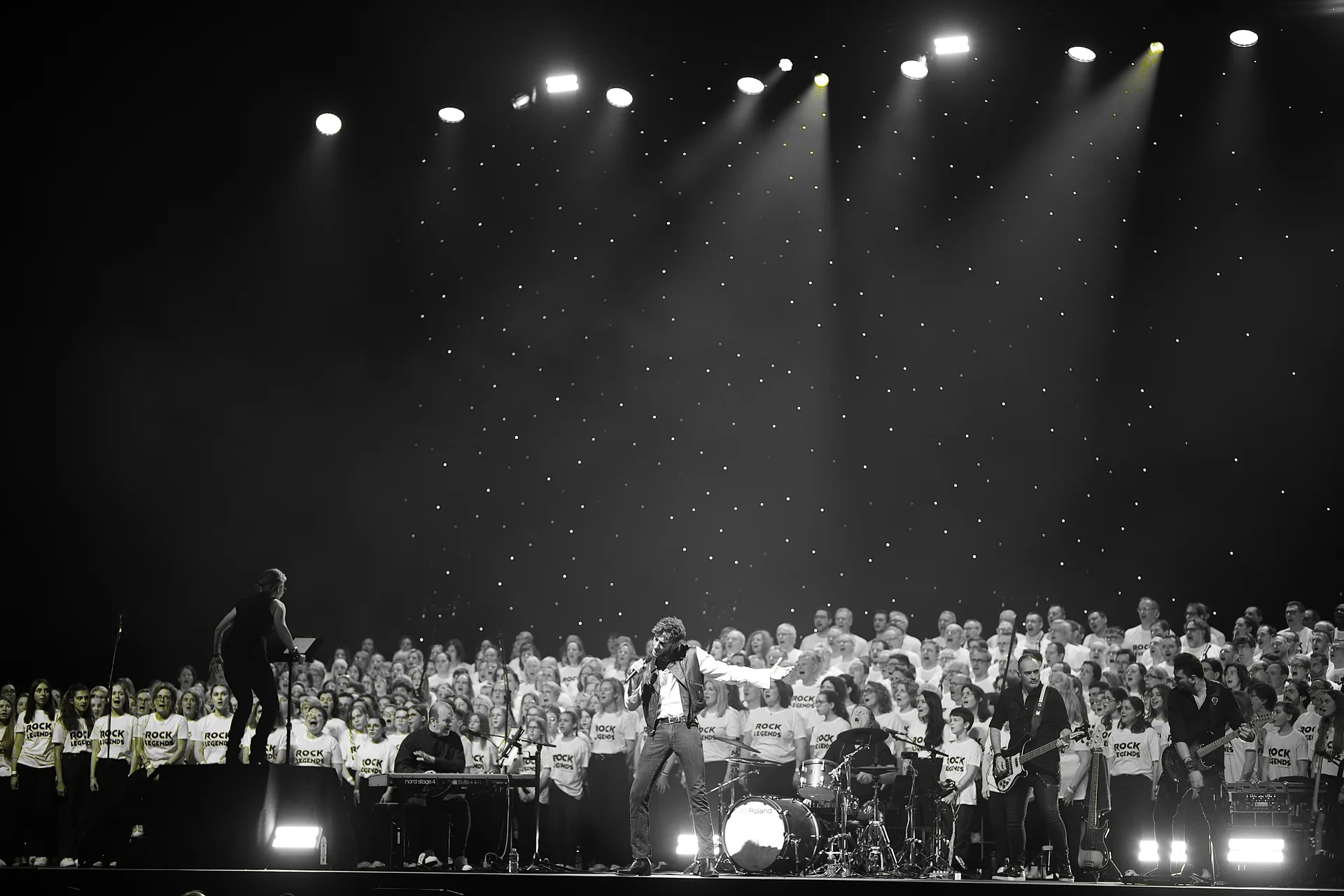Le chœur Voices Harmony sur scène lors d’un précédent spectacle