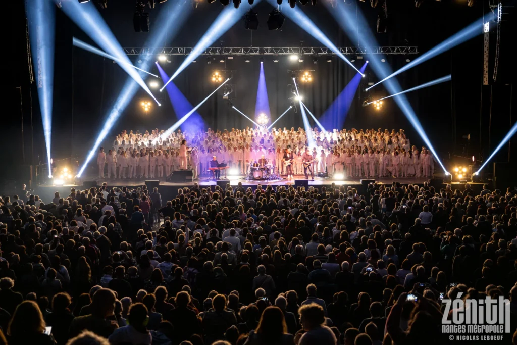 Le chœur Voices Harmony sur scène lors d’un précédent spectacle