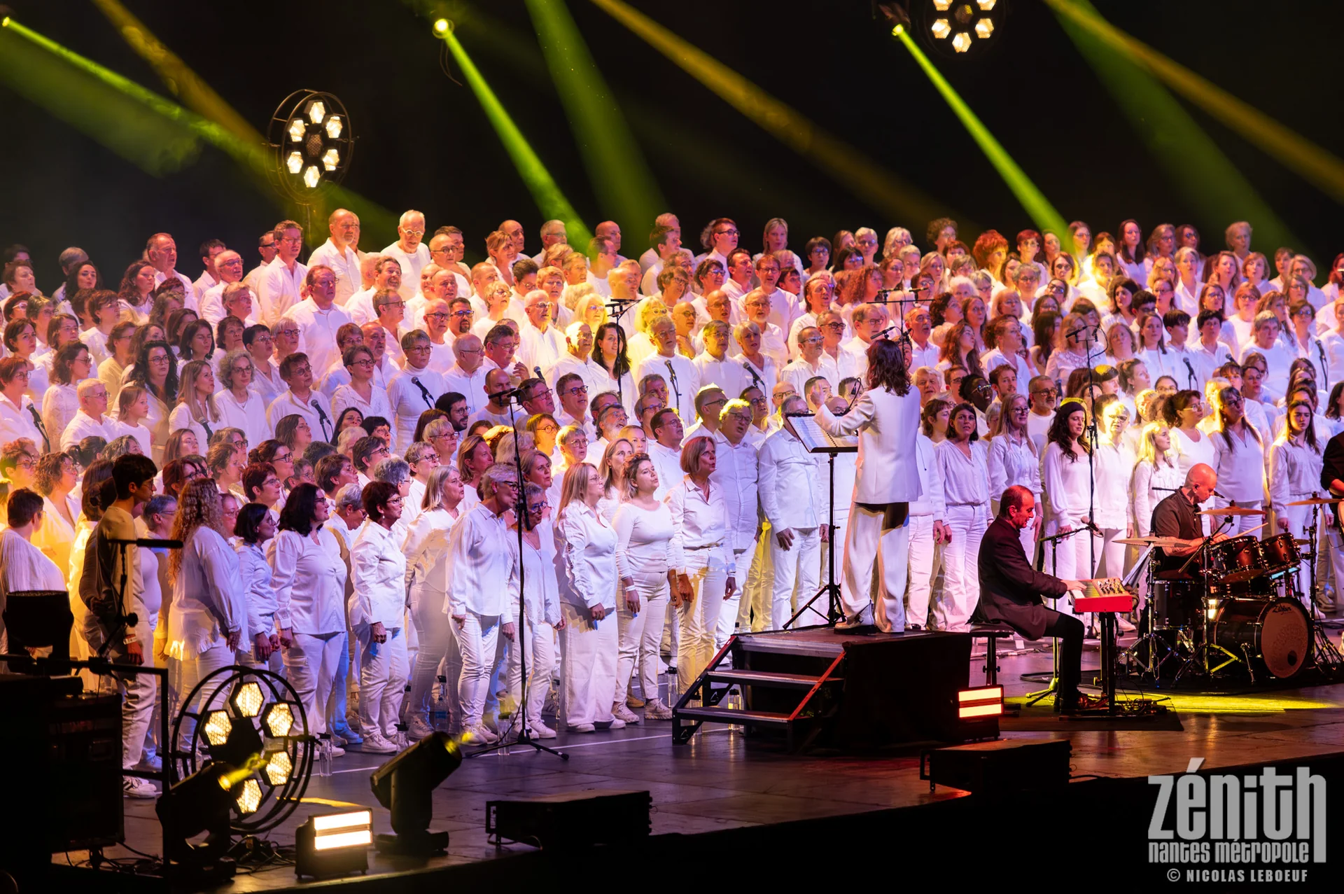 Le chœur Voices Harmony sur scène lors d’un précédent spectacle