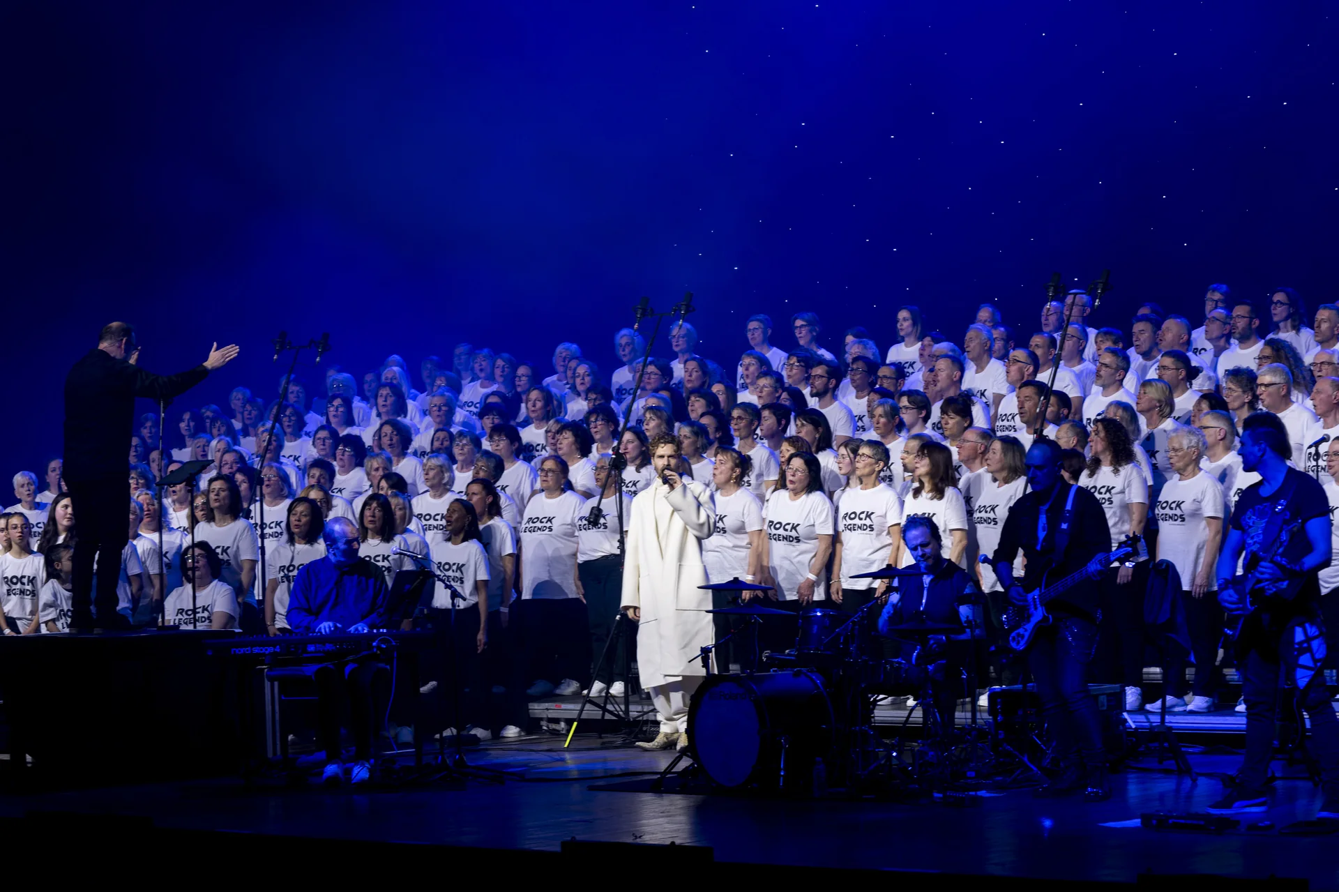 Le chœur Voices Harmony sur scène lors d’un précédent spectacle