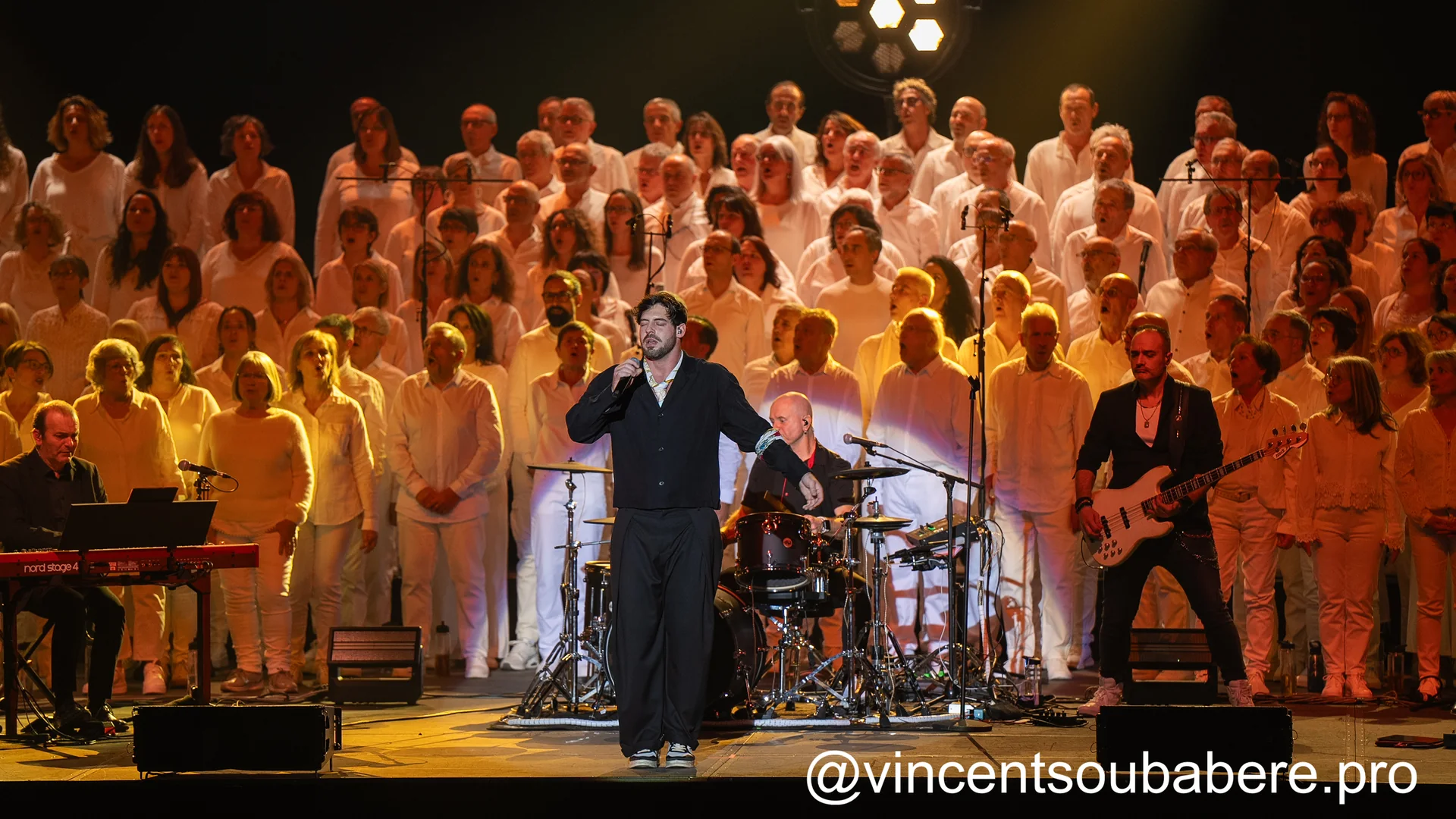 Le chœur Voices Harmony sur scène lors d’un précédent spectacle