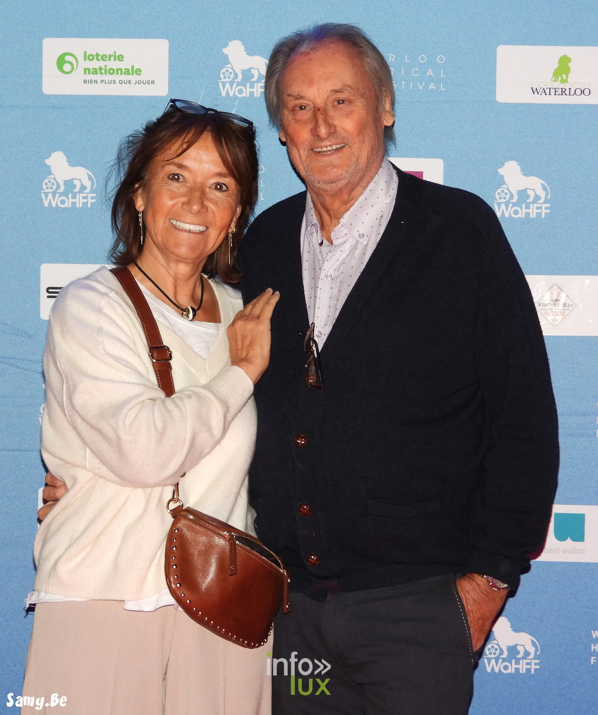 Waterloo Historical Film Festival 2026, soirée d’ouverture, 8 octobre 2026 : Au photocall de la soirée d’ouverture