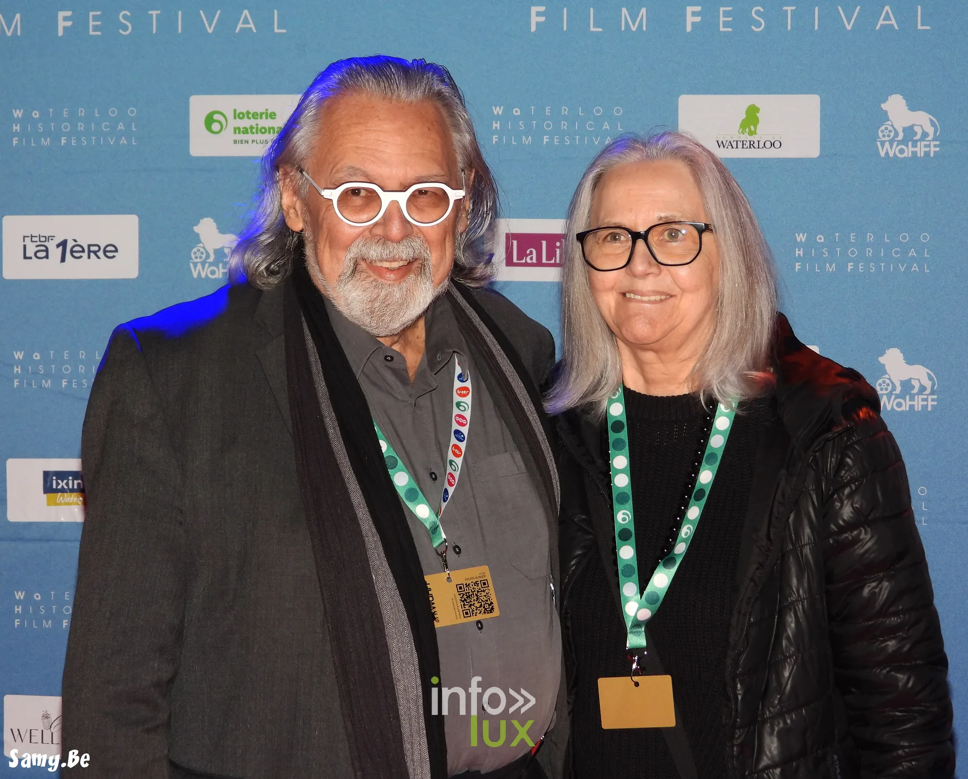 Waterloo Historical Film Festival 2026, soirée d’ouverture, 8 octobre 2026 : Philippe Reynaert, journaliste et critique, et une invitée