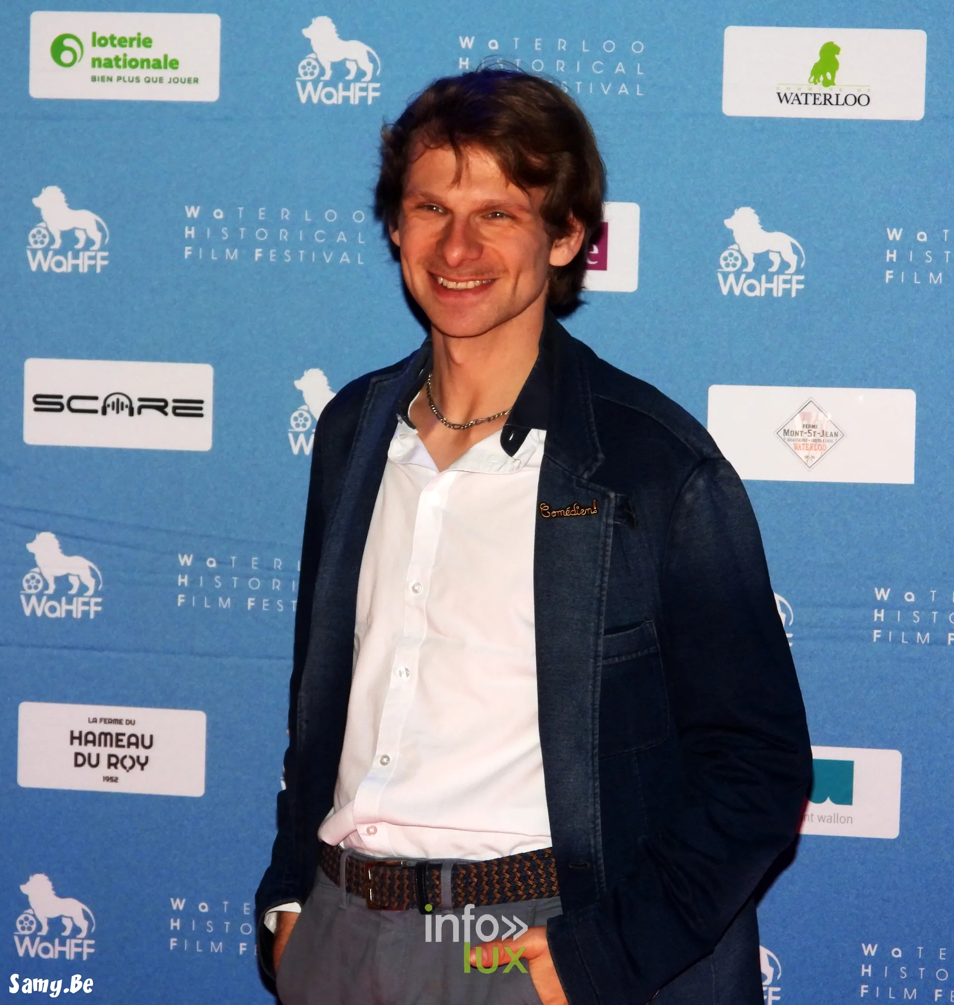 Waterloo Historical Film Festival 2026, soirée d’ouverture, 8 octobre 2026 : Au photocall de la soirée d’ouverture