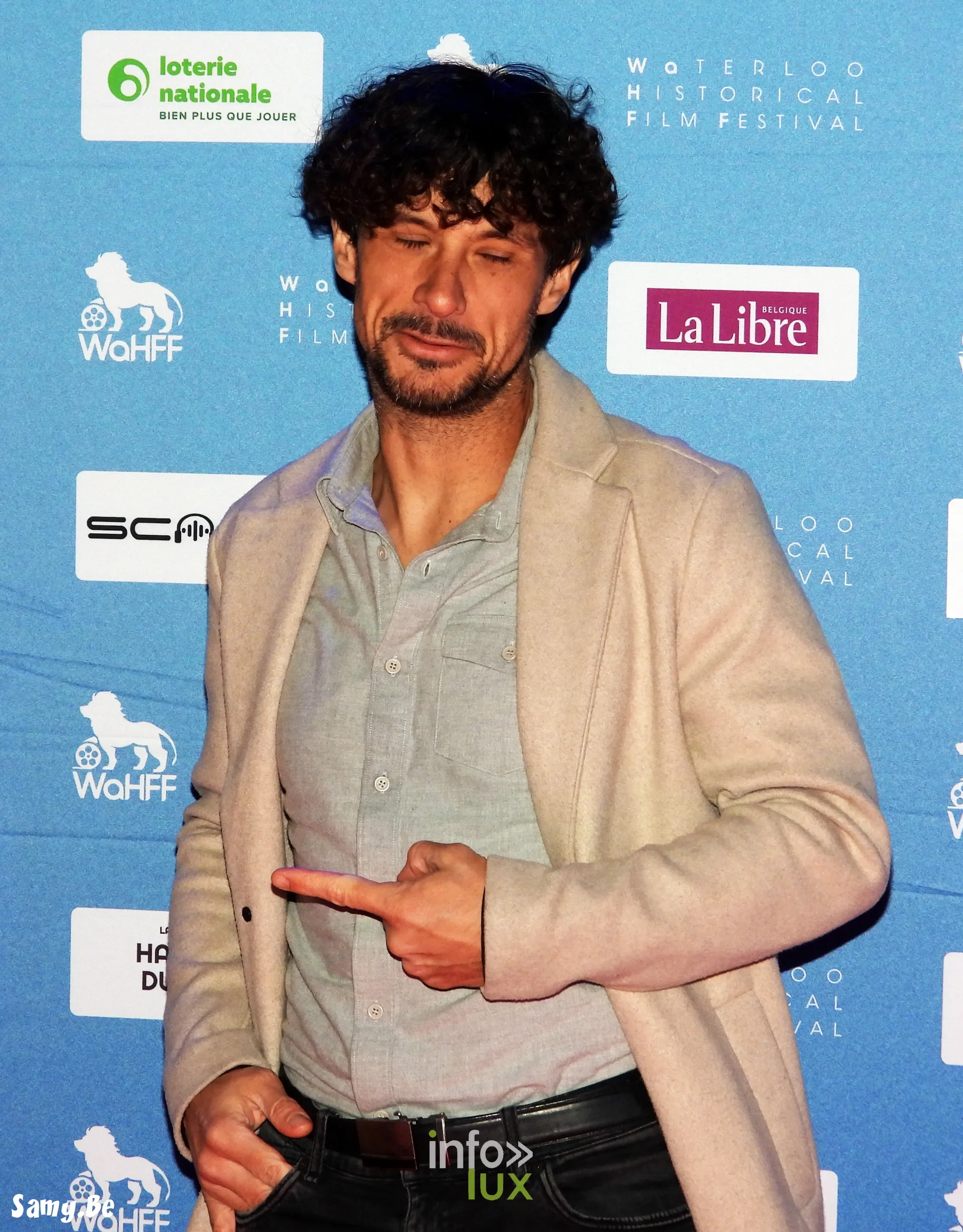 Waterloo Historical Film Festival 2026, soirée d’ouverture, 8 octobre 2026 : Au photocall de la soirée d’ouverture