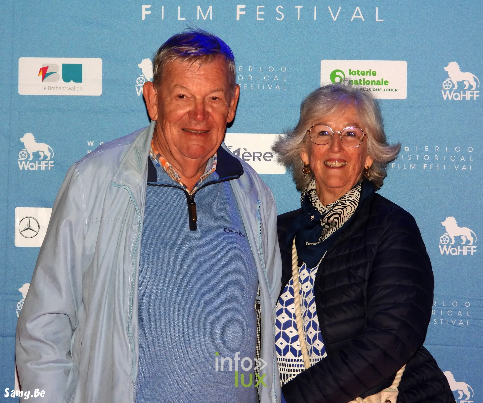 Waterloo Historical Film Festival 2026, soirée d’ouverture, 8 octobre 2026 : Au photocall de la soirée d’ouverture