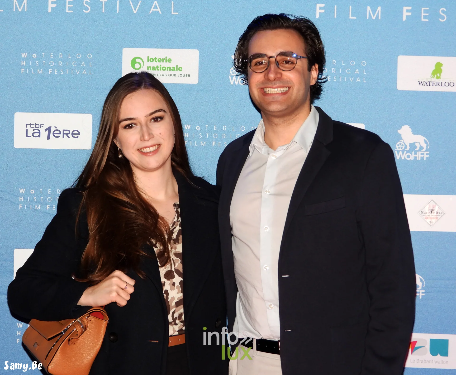 Waterloo Historical Film Festival 2026, soirée d’ouverture, 8 octobre 2026 : Au photocall de la soirée d’ouverture