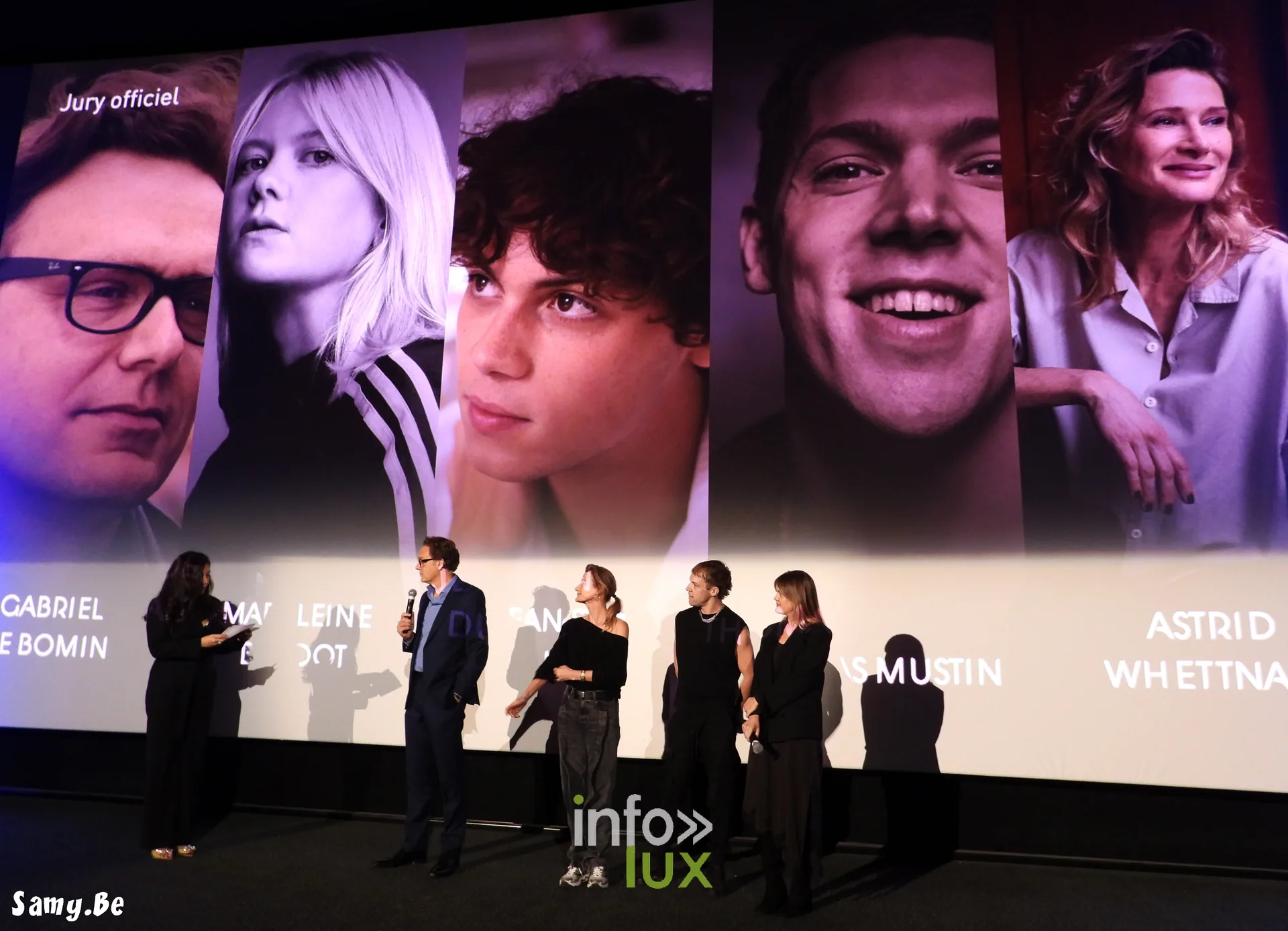 Waterloo Historical Film Festival 2026, soirée d’ouverture, 8 octobre 2026 : Le jury de la compétition officielle sur scène