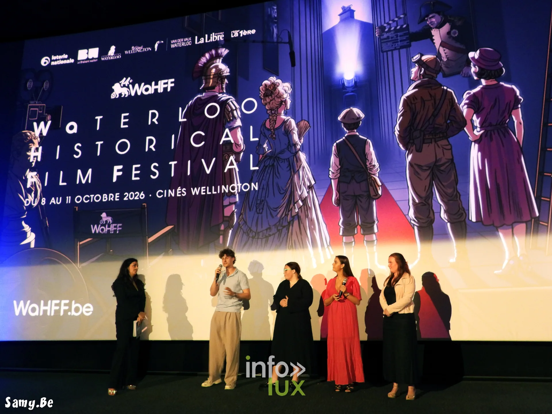 Waterloo Historical Film Festival 2026, soirée d’ouverture, 8 octobre 2026 : Le jury Jeunes sur scène