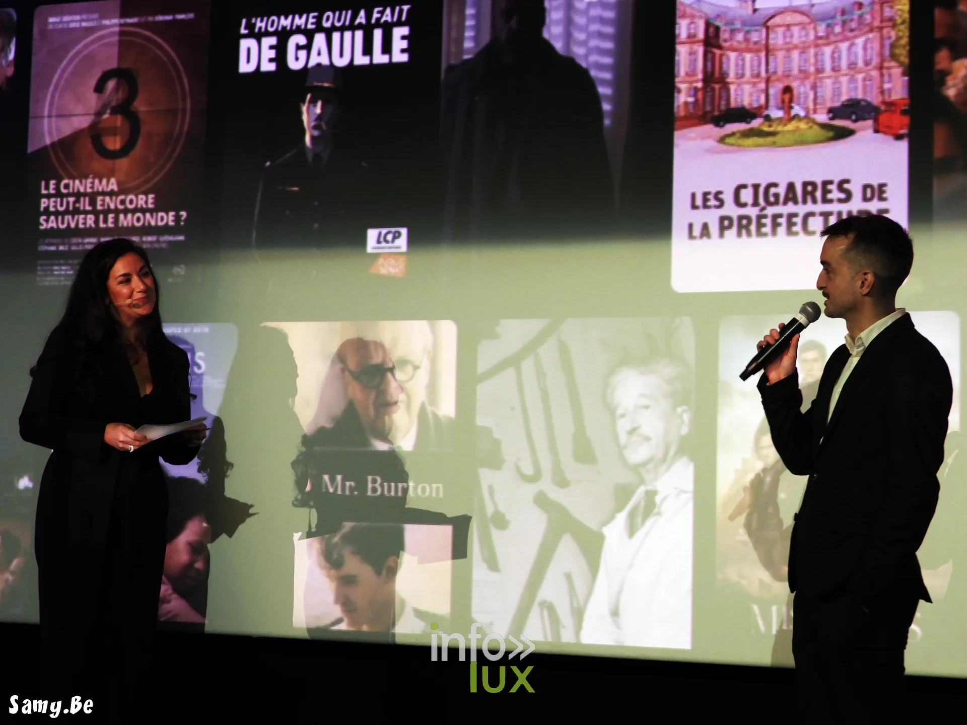 Waterloo Historical Film Festival 2026, soirée d’ouverture, 8 octobre 2026 : Alban de Fraipont et Julie Geller sur scène