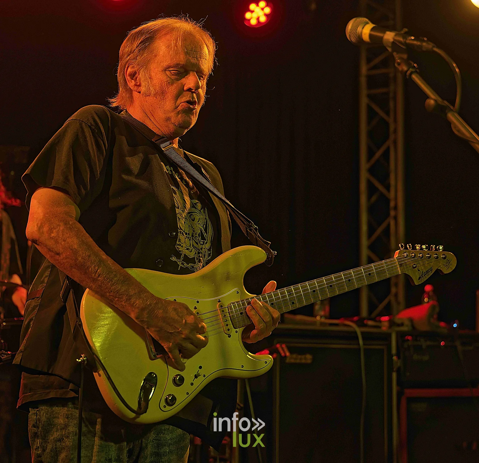 Walter Trout, concert au Zik-Zak d’Ittre, 25 octobre 2026 (photo Sante Broccolo)