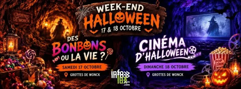 Week-end Halloween aux grottes de Wonck 2026, Bassenge
