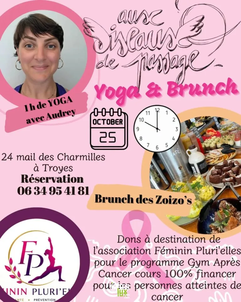 Troyes > Événement > Yoga & Brunch aux Oiseaux de Passage