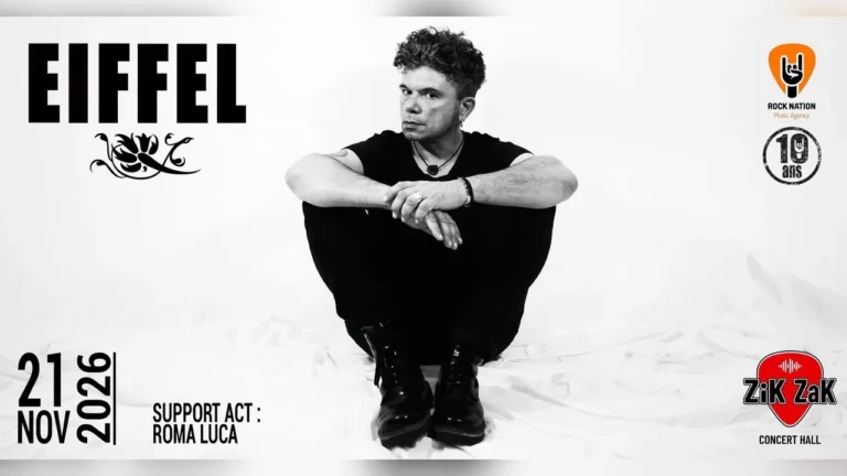 Ittre > Concert rock > Eiffel (FR) + Roma Luca (FR)