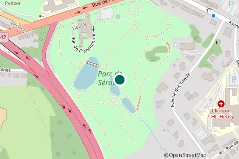 Plan de situation : Parc de Séroule