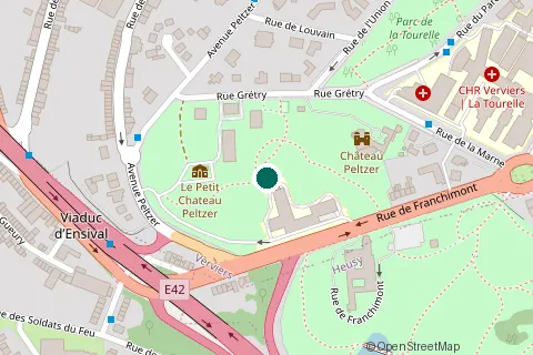 Plan de situation : Parc Maurane