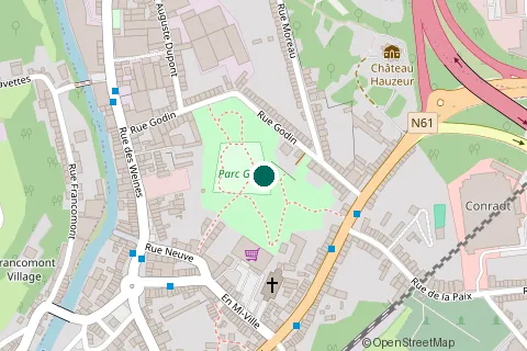 Plan de situation : Parc Godin