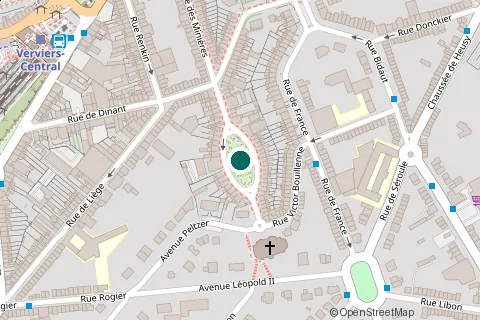 Plan de situation : Parc Général Jacques