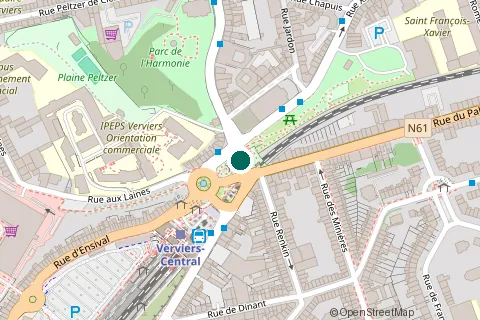 Plan de situation : Parc de la Victoire