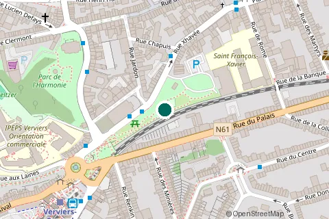 Plan de situation : Parc Fabiola
