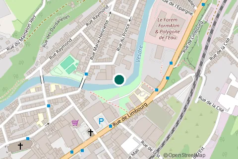 Plan de situation : Parc Marie Louise
