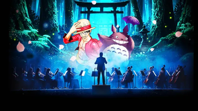 The Music of 'From Studio Ghibli to One Piece', visuel officiel